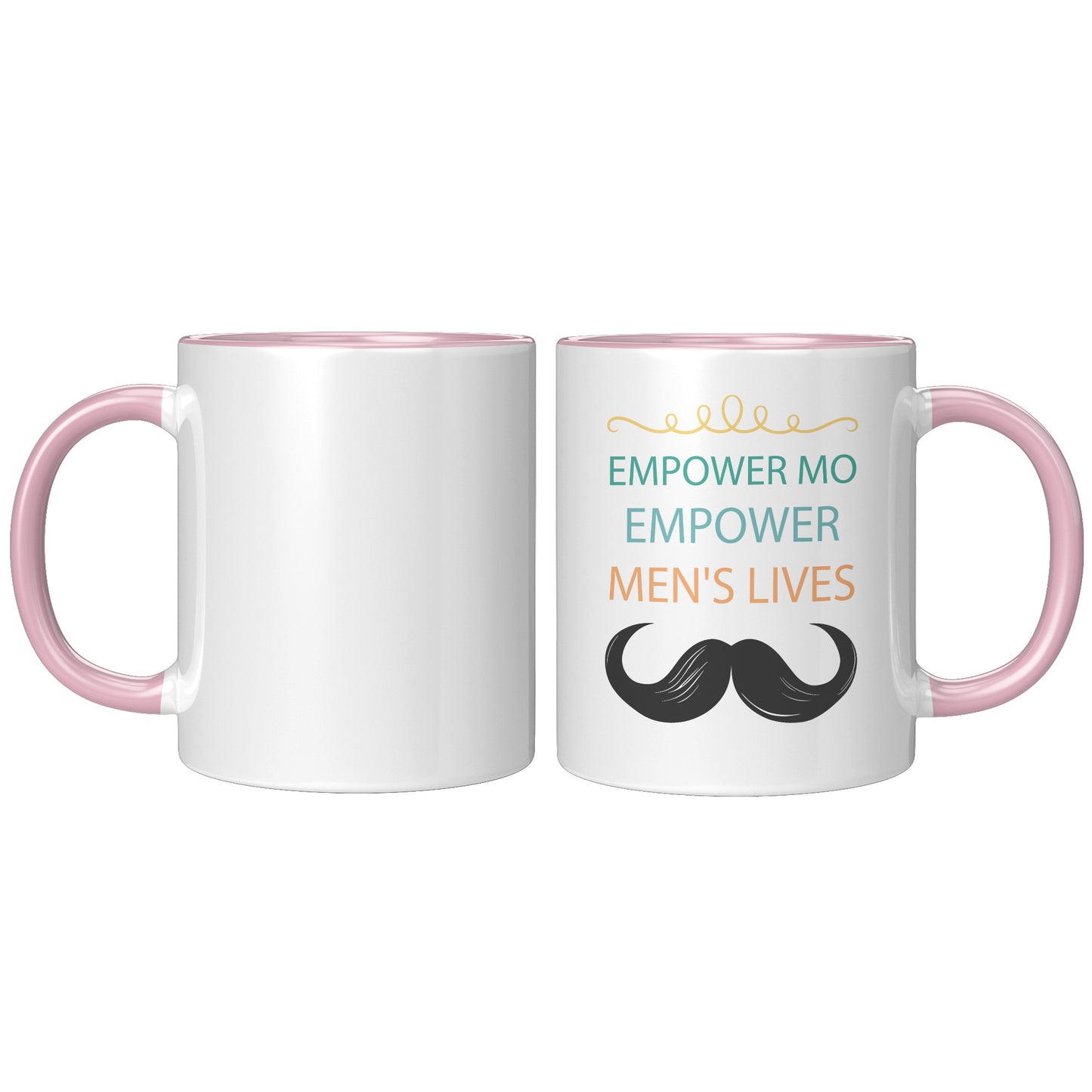 11OZ Movember MUG Empower MO Empower Men's Lives Right-Handed
