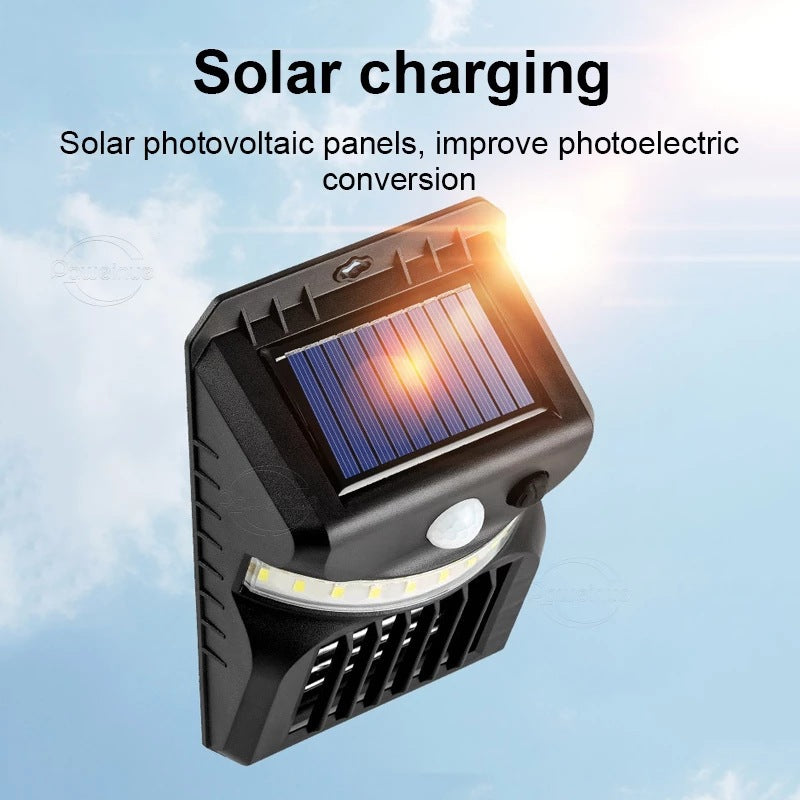 LED New Solar Mosquito Killing Lamp Garden Upgrade Mosquito Repellent Lamp Human Intelligent Sensor Wall Lamp Emporium Discounts
