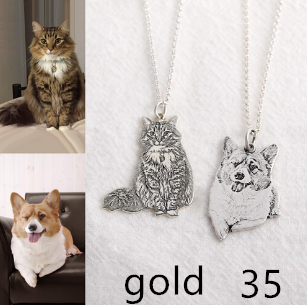 925 Silver Personalized Pet Memorial Photo Necklace Emporium Discounts