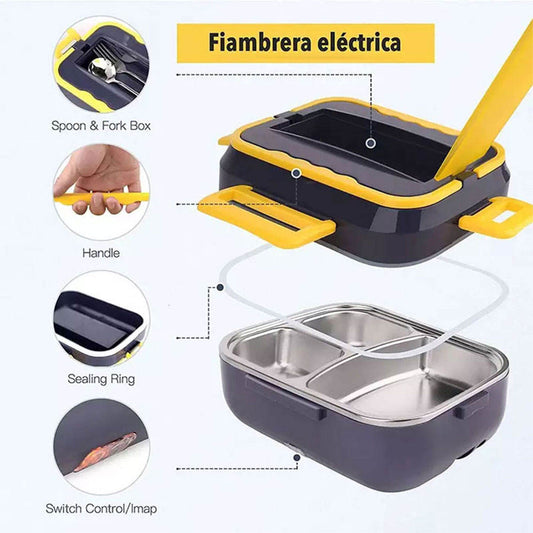 Portable 1.5 L electric lunch box