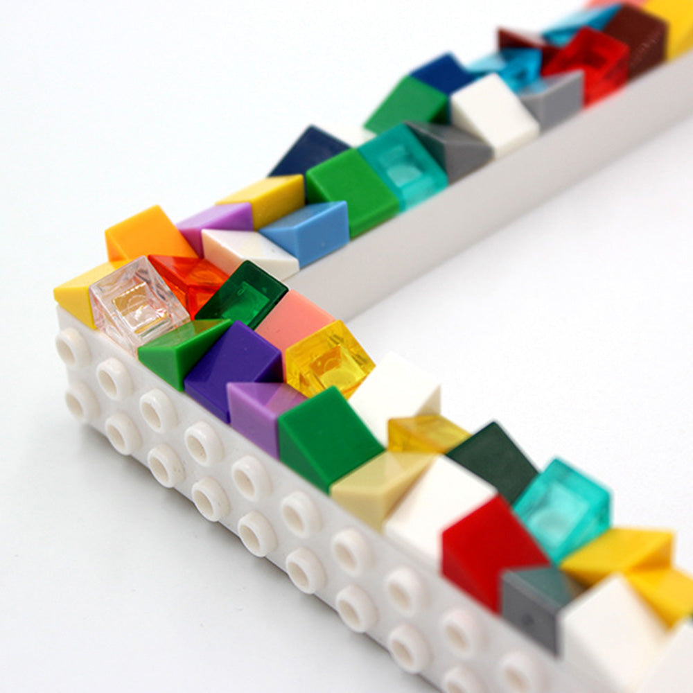 Personalized Colourful Building Blocks Picture Frame DIY Photo Frame Emporium Discounts