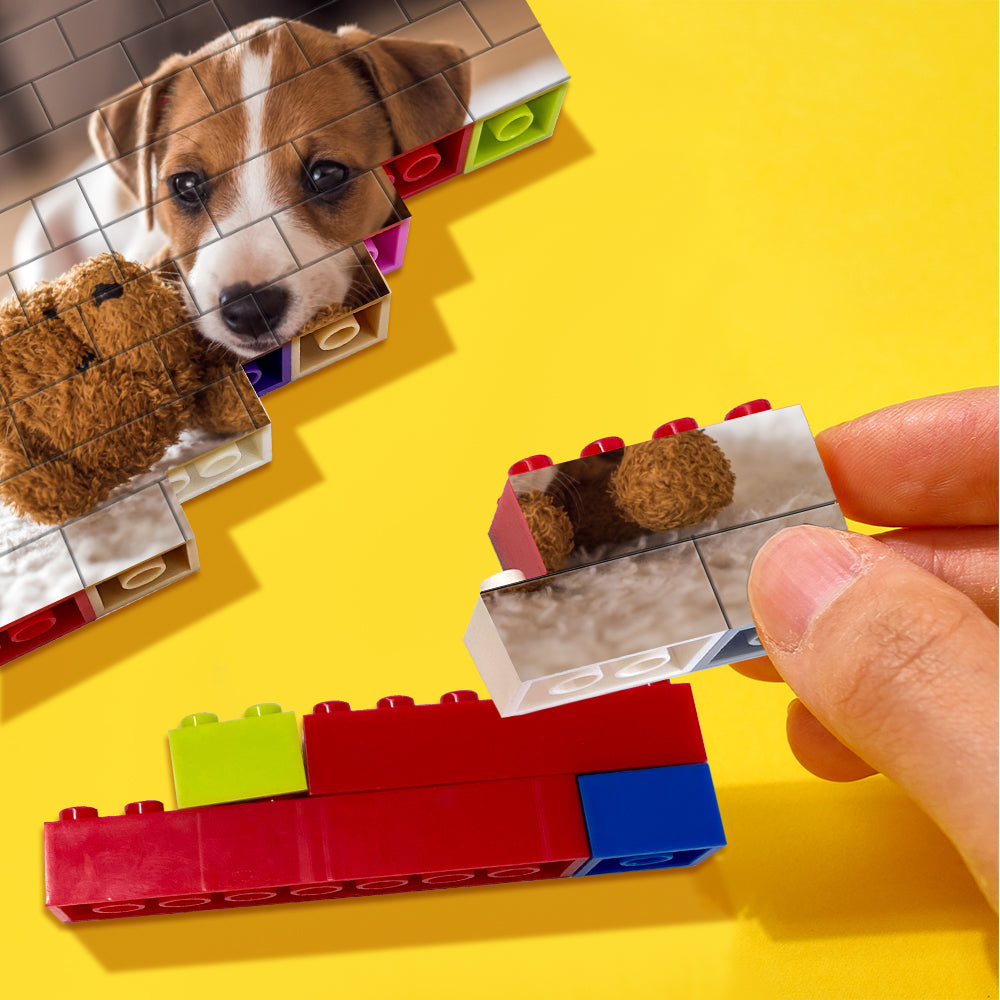 Custom Colors Brick Puzzles Personalized Photo Building Block Emporium Discounts