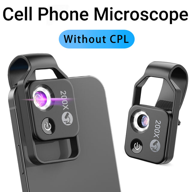 Capture HD pics with detail using the Phone Camera Video Micro Lens. Get close to your subject with the 200x zoom feature, perfect for lab work, STEM, jewelry appraisal, health diagnosis, art, outdoor exploration and more. The lightweight design and clip make it compatible with single and dual-camera phones. Get yours today!