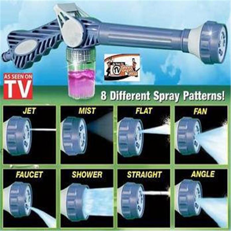 VILEAD ABS EZ Jet Adjustable Water Cannon Eight in One Multi-functional Water Cannon Gun Spray Garden Watering Car Washing Tools