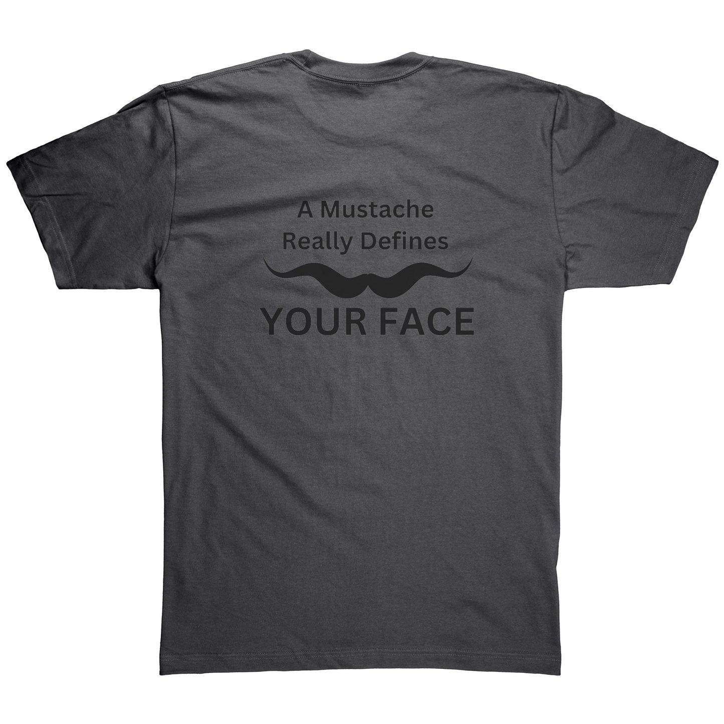 American Apparel Mens Shirt Movember Back print Design 2