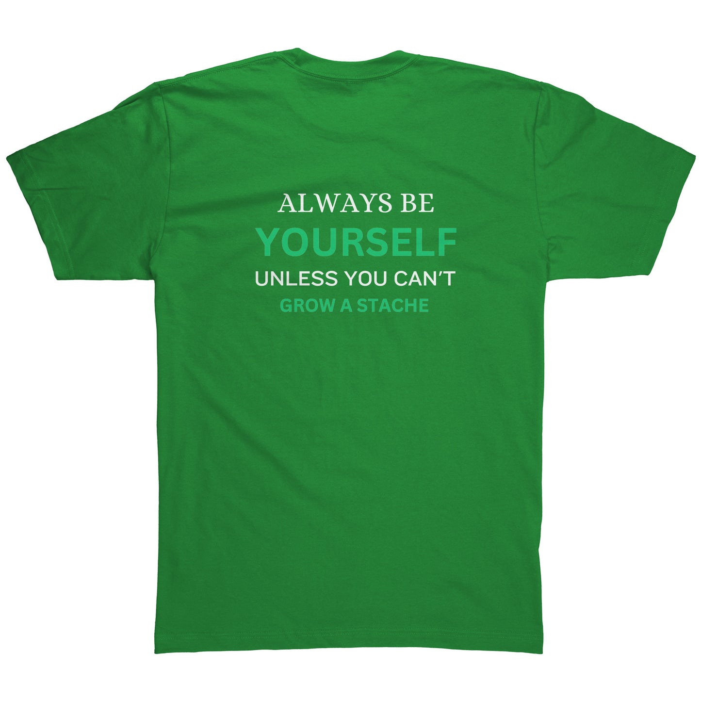 American Apparel Mens Shirt Movember Back print