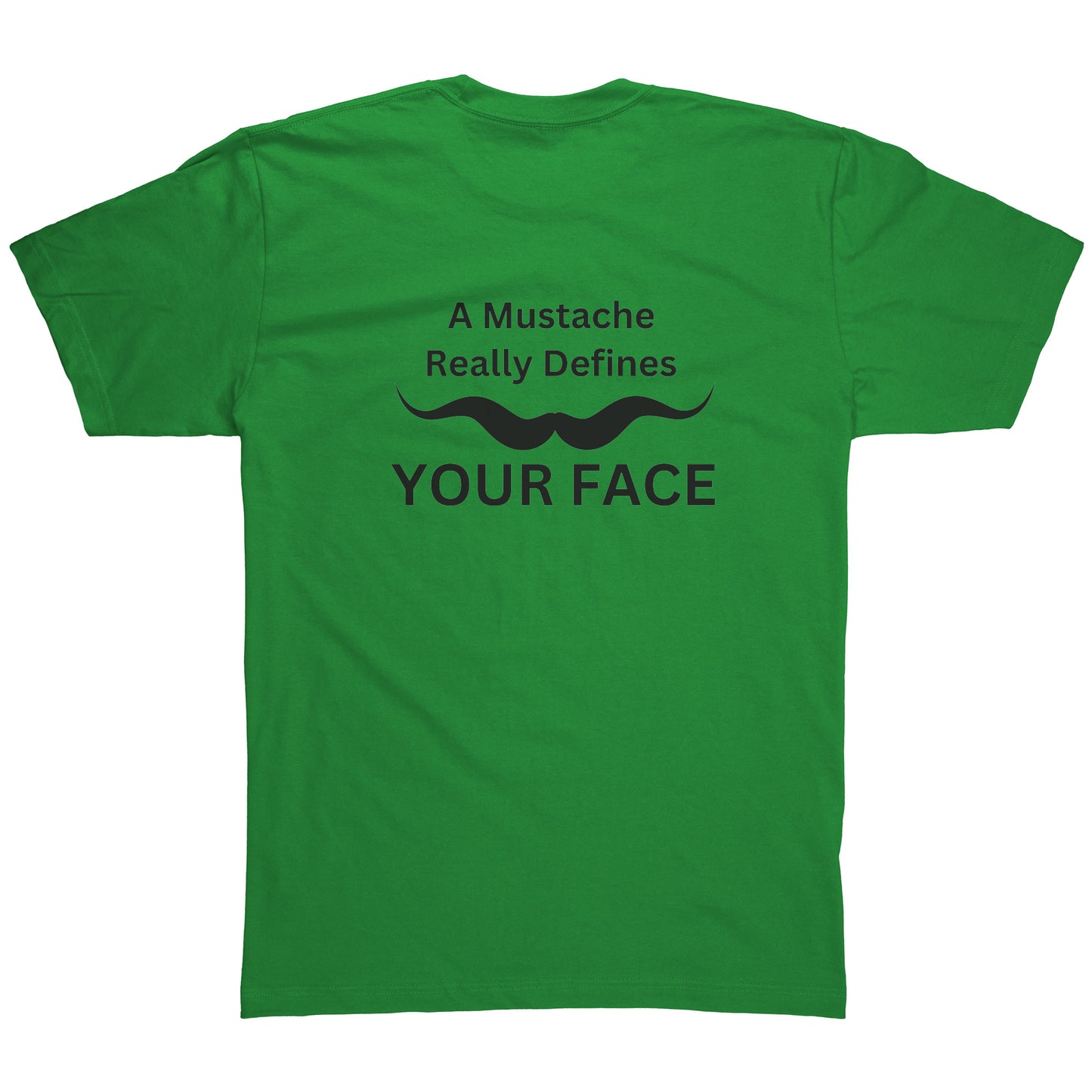 American Apparel Mens Shirt Movember Back print Design 2