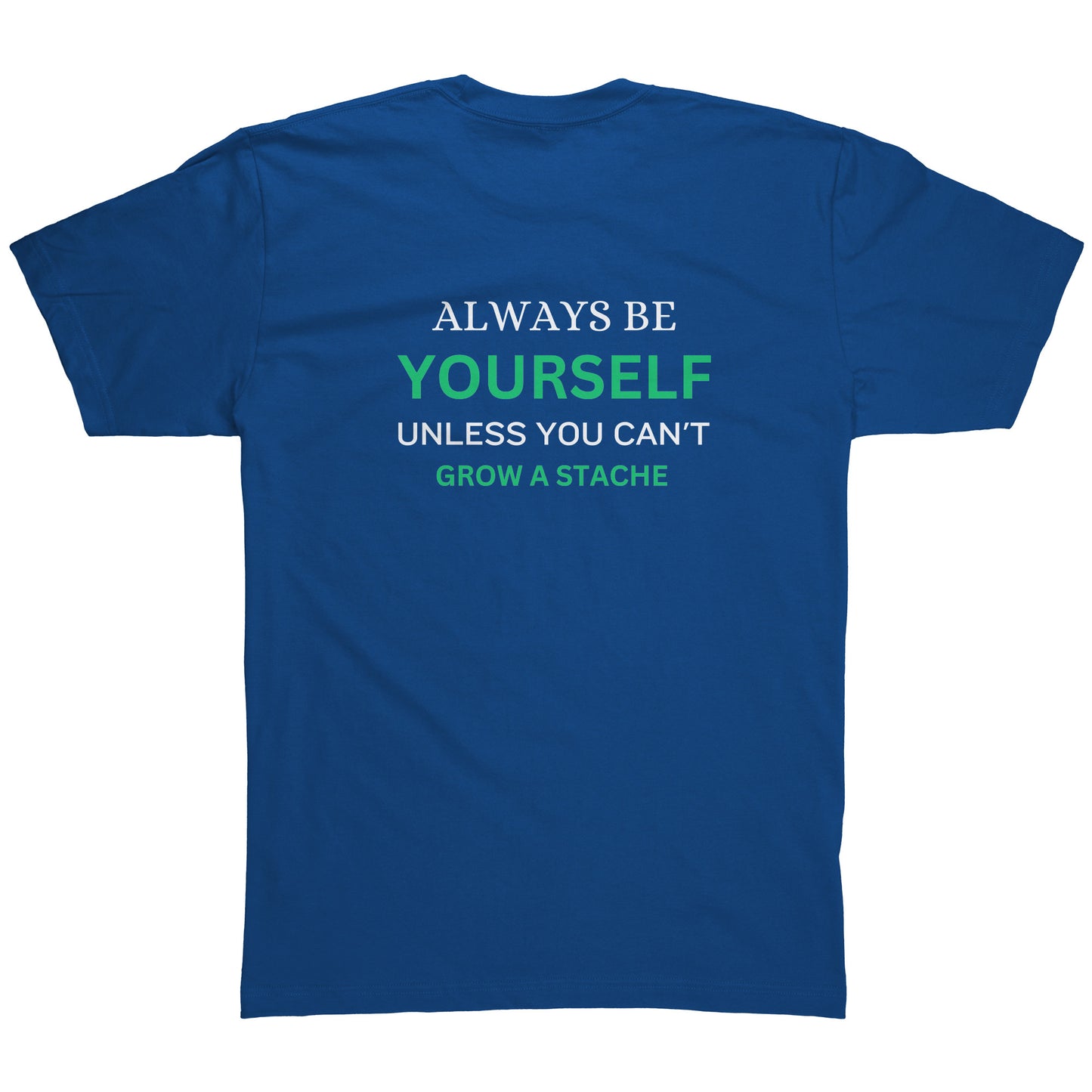 American Apparel Mens Shirt Movember Back print