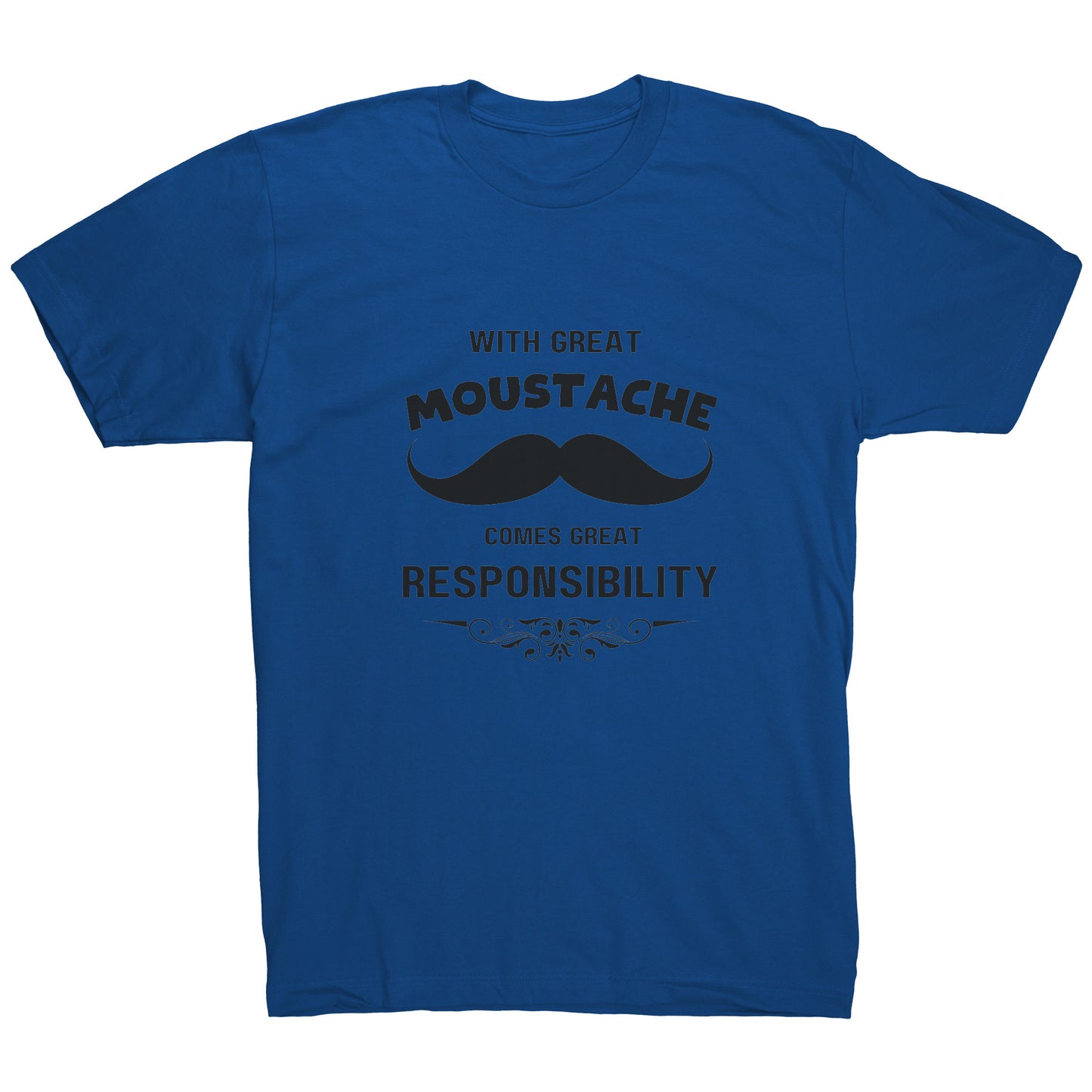 American Apparel Mens Shirt Movember Front print Design 3