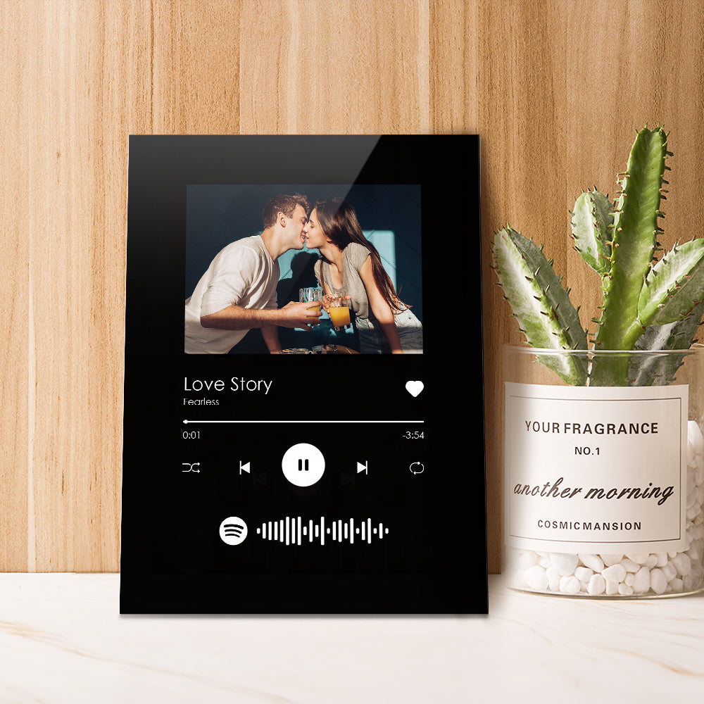 Custom Spotify Plaques Scannable Music Black Plaque Emporium Discounts