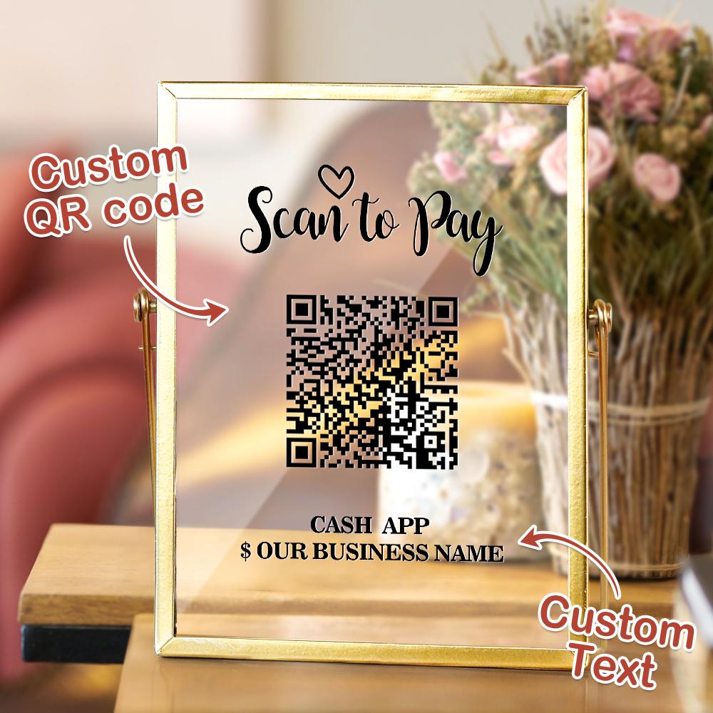 Beautify your payments process with an Editable Scan to Pay Card! Our Canva Template QR Code Sign Template with CashApp & PayPal Sign makes it effortless for small businesses. Enjoy 100% editable customizability plus optional social media icons. Speed, convenience, & flexibility, all in one fantastic template - what’s not to love?
