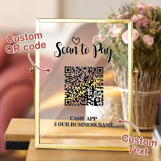 Beautify your payments process with an Editable Scan to Pay Card! Our Canva Template QR Code Sign Template with CashApp & PayPal Sign makes it effortless for small businesses. Enjoy 100% editable customizability plus optional social media icons. Speed, convenience, & flexibility, all in one fantastic template - what’s not to love?