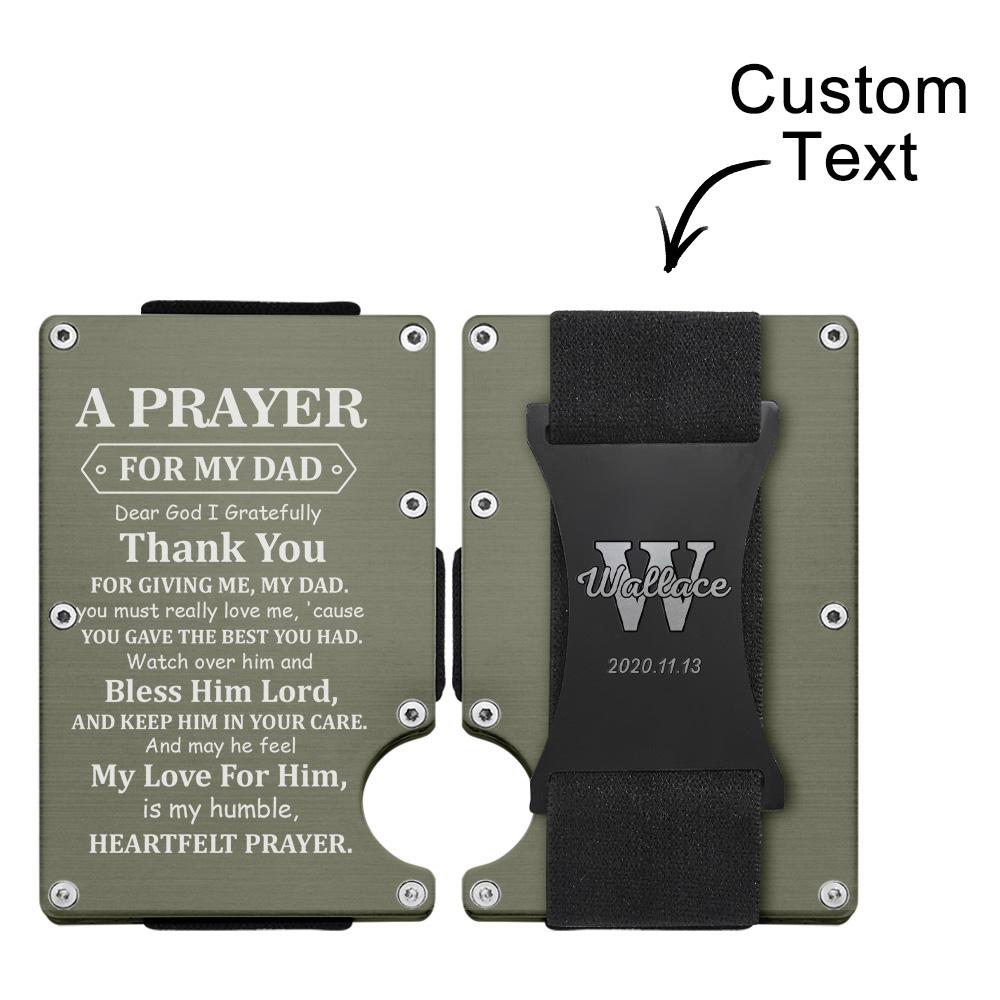 Custom Engraved Wallet Ultra Thin Metal RFID Blocking Card Holder Gifts Emporium Discounts Keywords: Engraved wallet, RFID blocking, metal card holder, personalized gift, ultra thin wallet, custom engraving, slim card case, secure card wallet, minimalist design, sleek money clip, custom card holder, engraved gifts