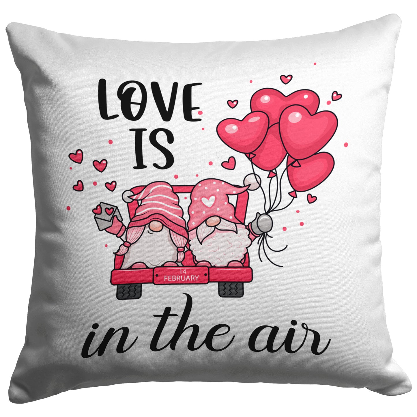 Pillow Love Is In The Air Happy Valentine's Day