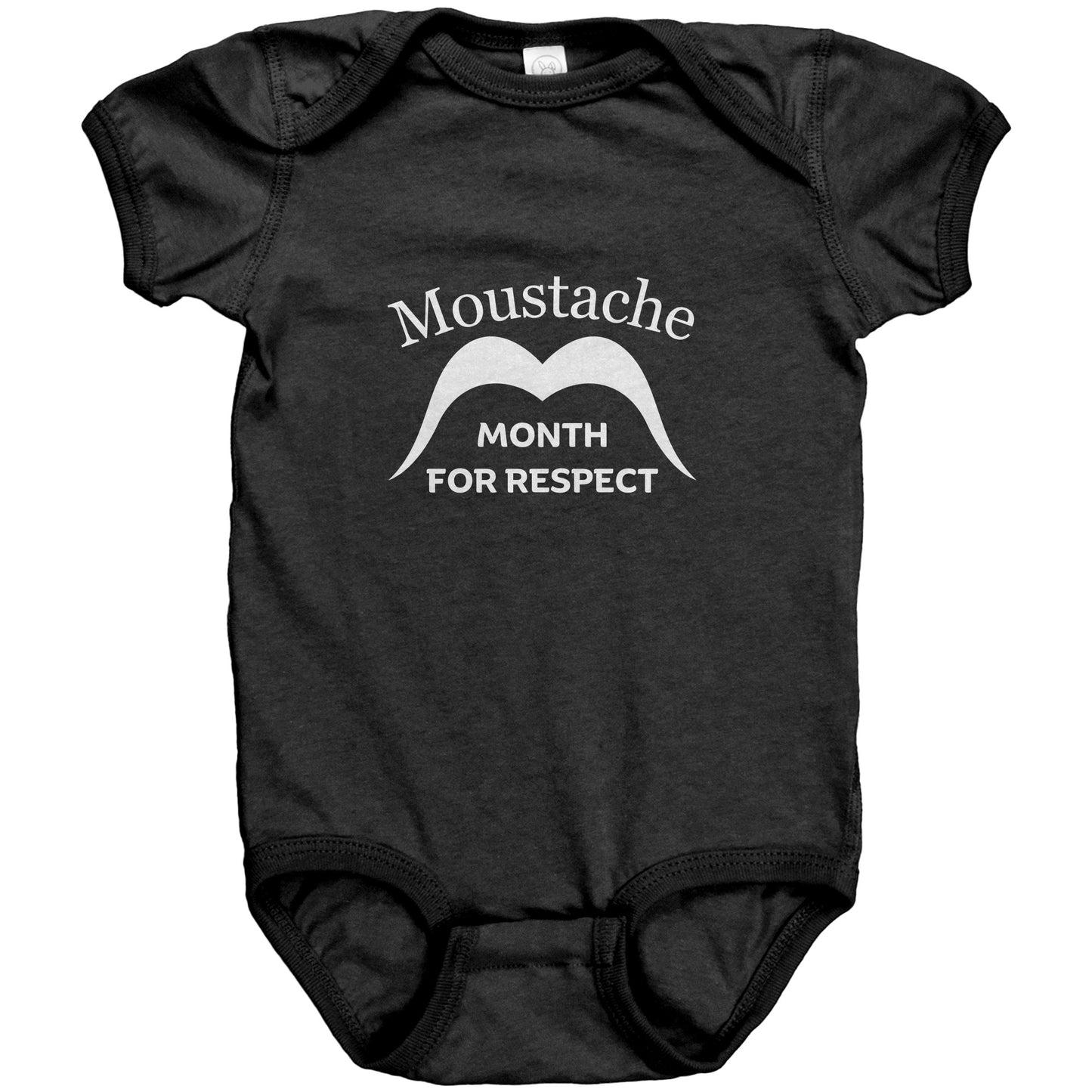 Rabbit Skins Baby Bodysuit Movember Month For Respect