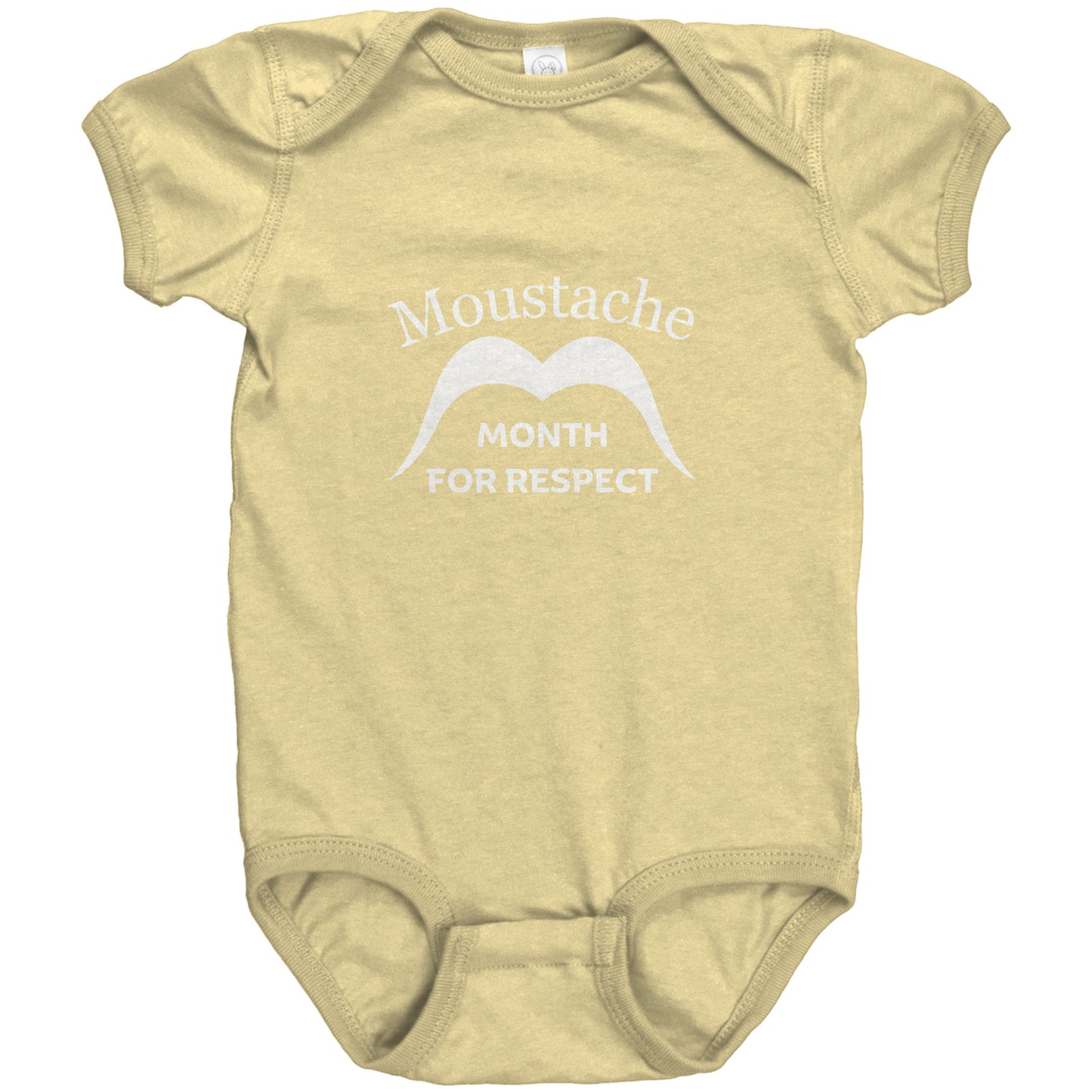 Rabbit Skins Baby Bodysuit Movember Month For Respect