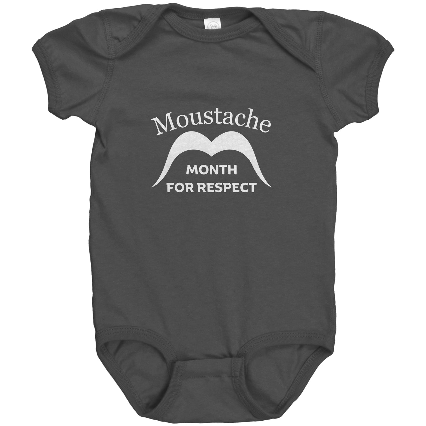 Rabbit Skins Baby Bodysuit Movember Month For Respect