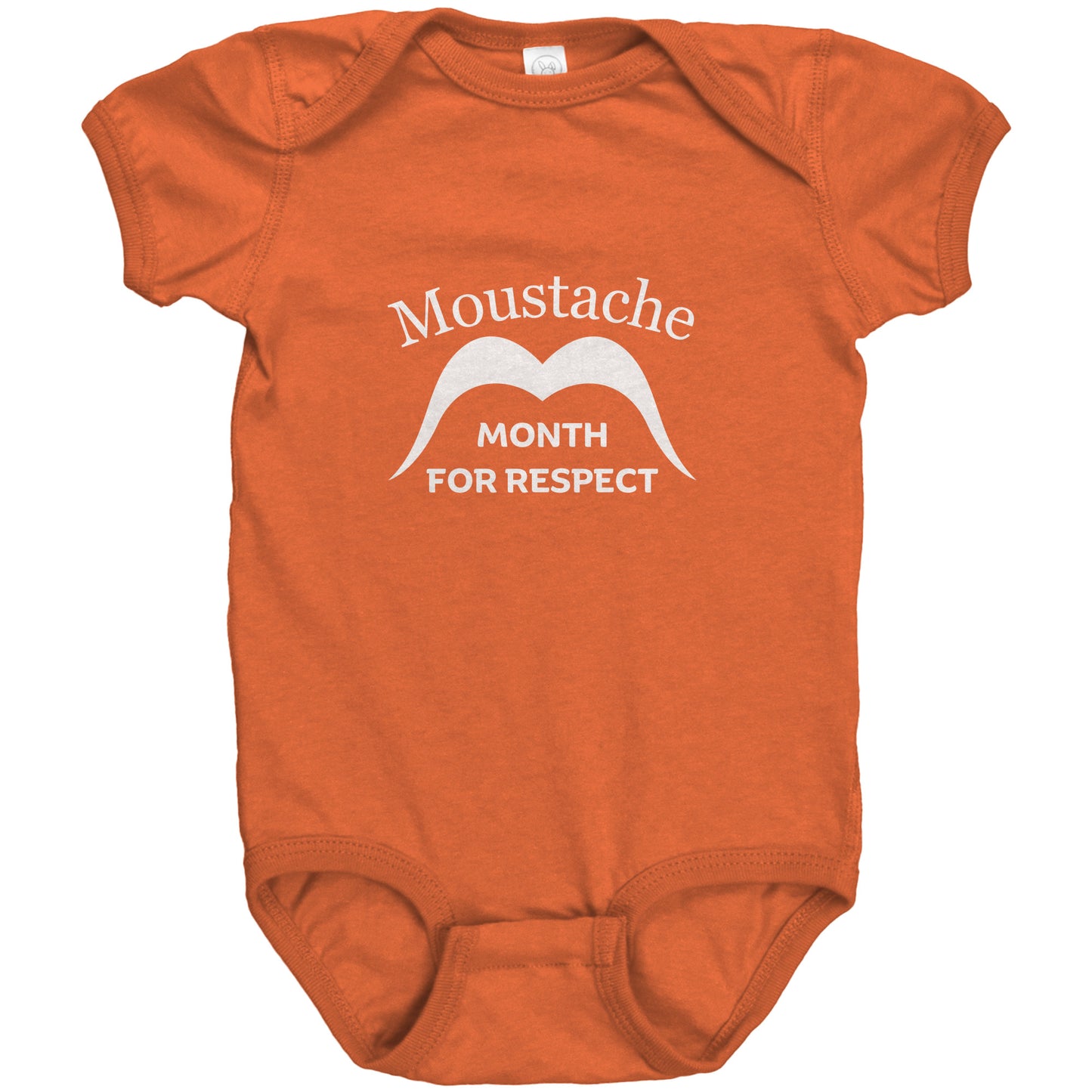 Rabbit Skins Baby Bodysuit Movember Month For Respect