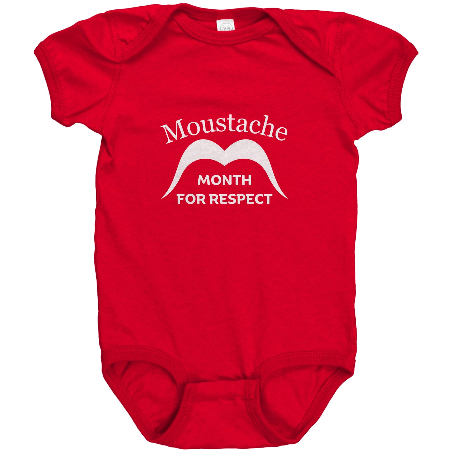 Rabbit Skins Baby Bodysuit Movember Month For Respect