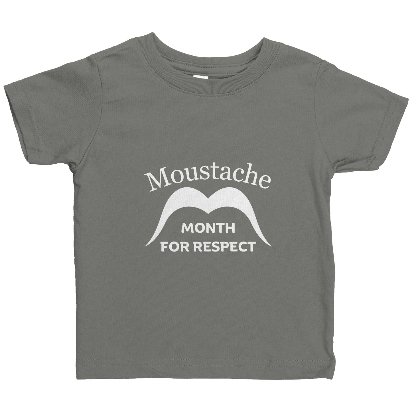 Rabbit Skins Infant Shirt Movember Moustache Month For Respect