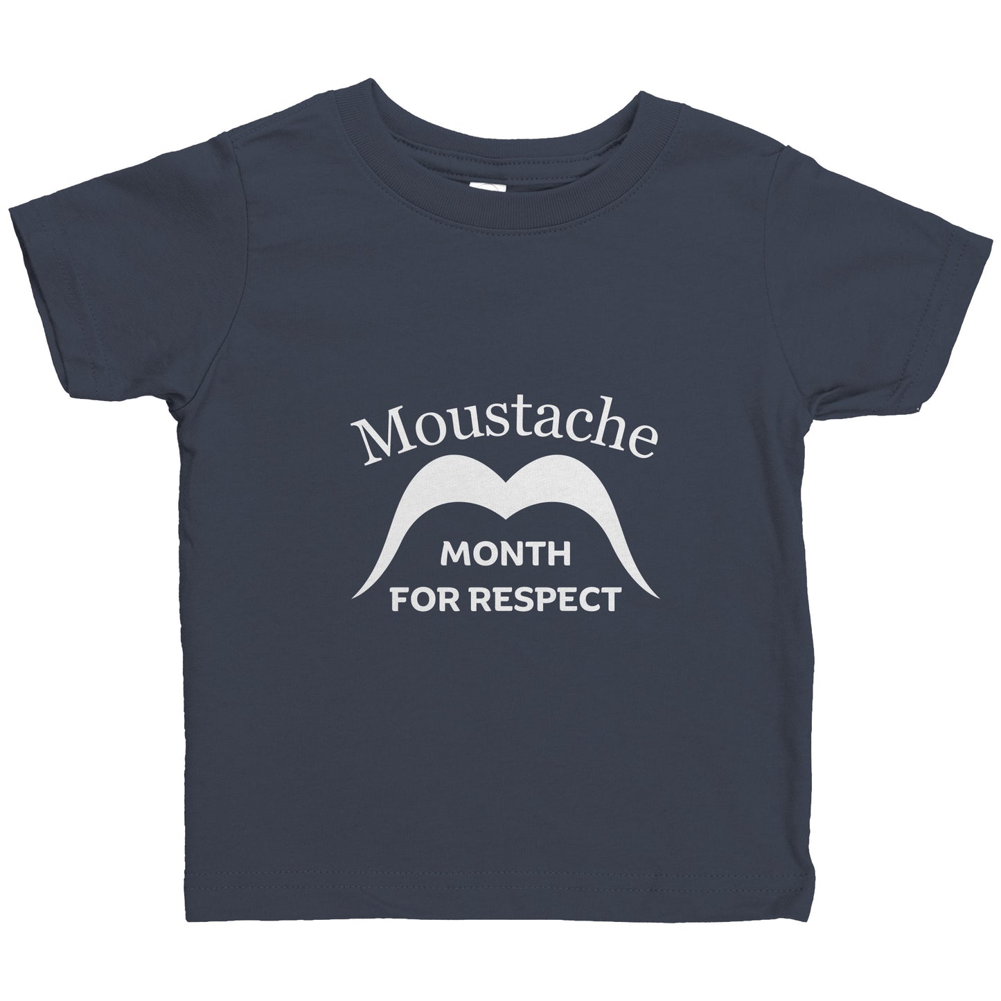 Rabbit Skins Infant Shirt Movember Moustache Month For Respect