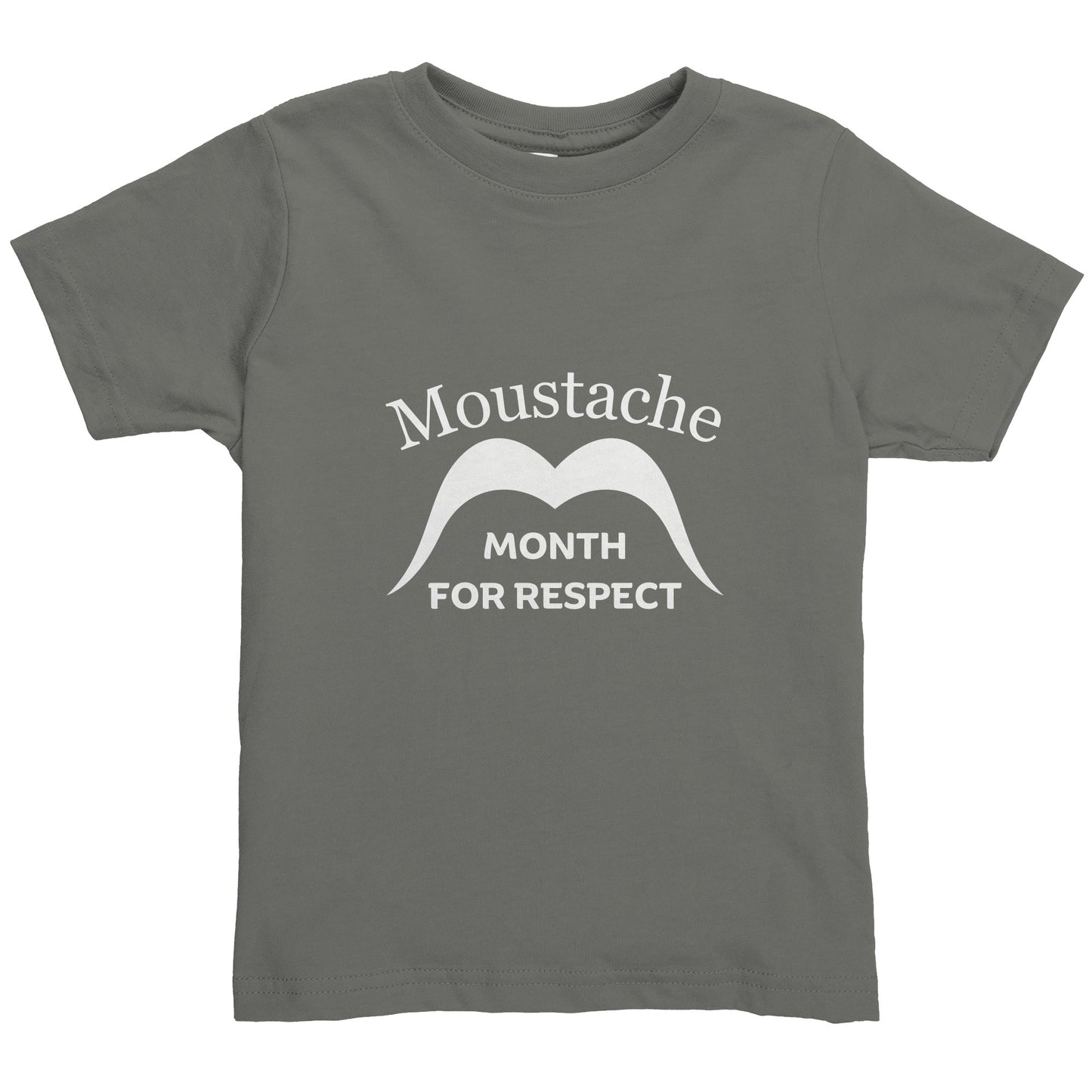Rabbit Skins Toddler Shirt Front Movember Month Of Respect