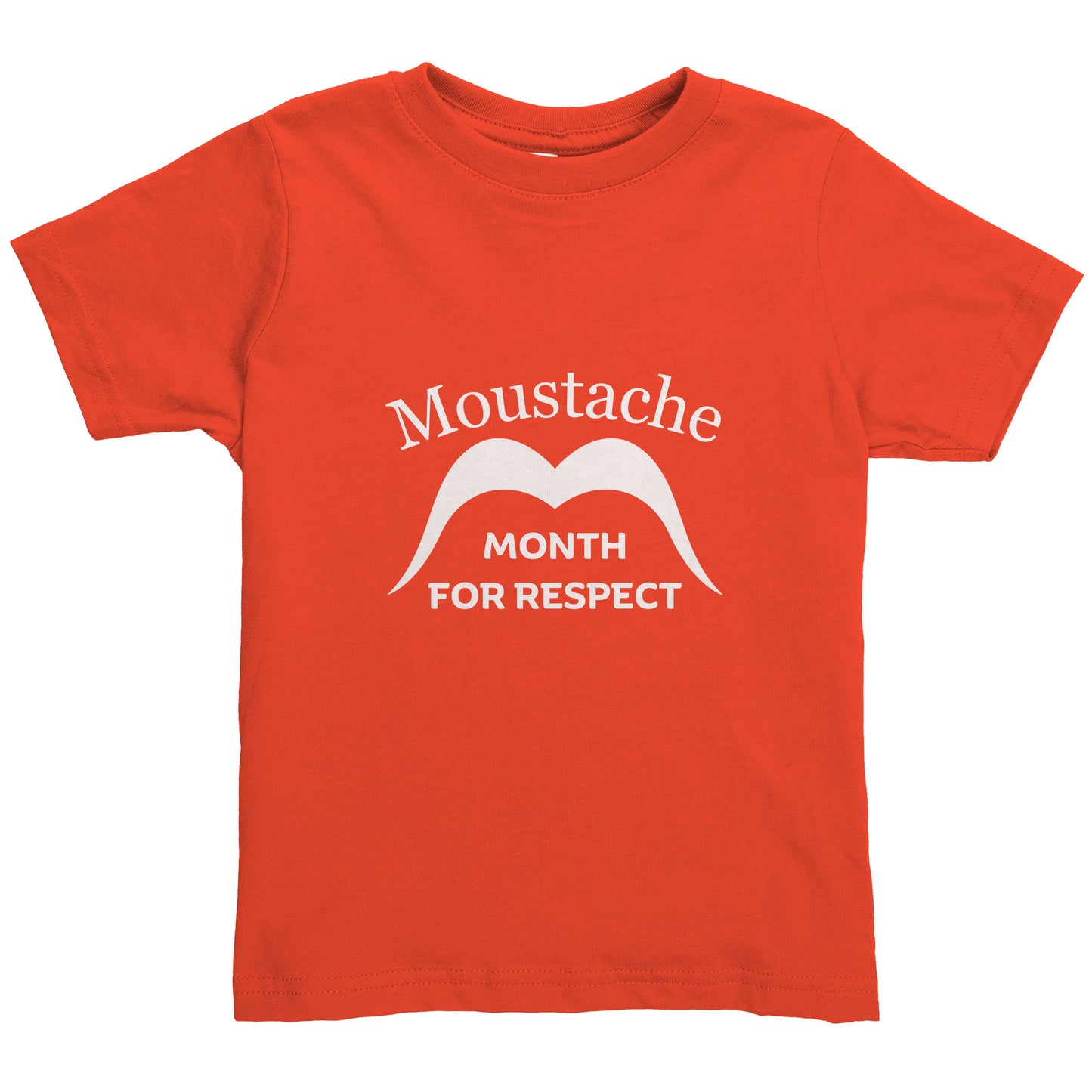 Rabbit Skins Toddler Shirt Front Movember Month Of Respect
