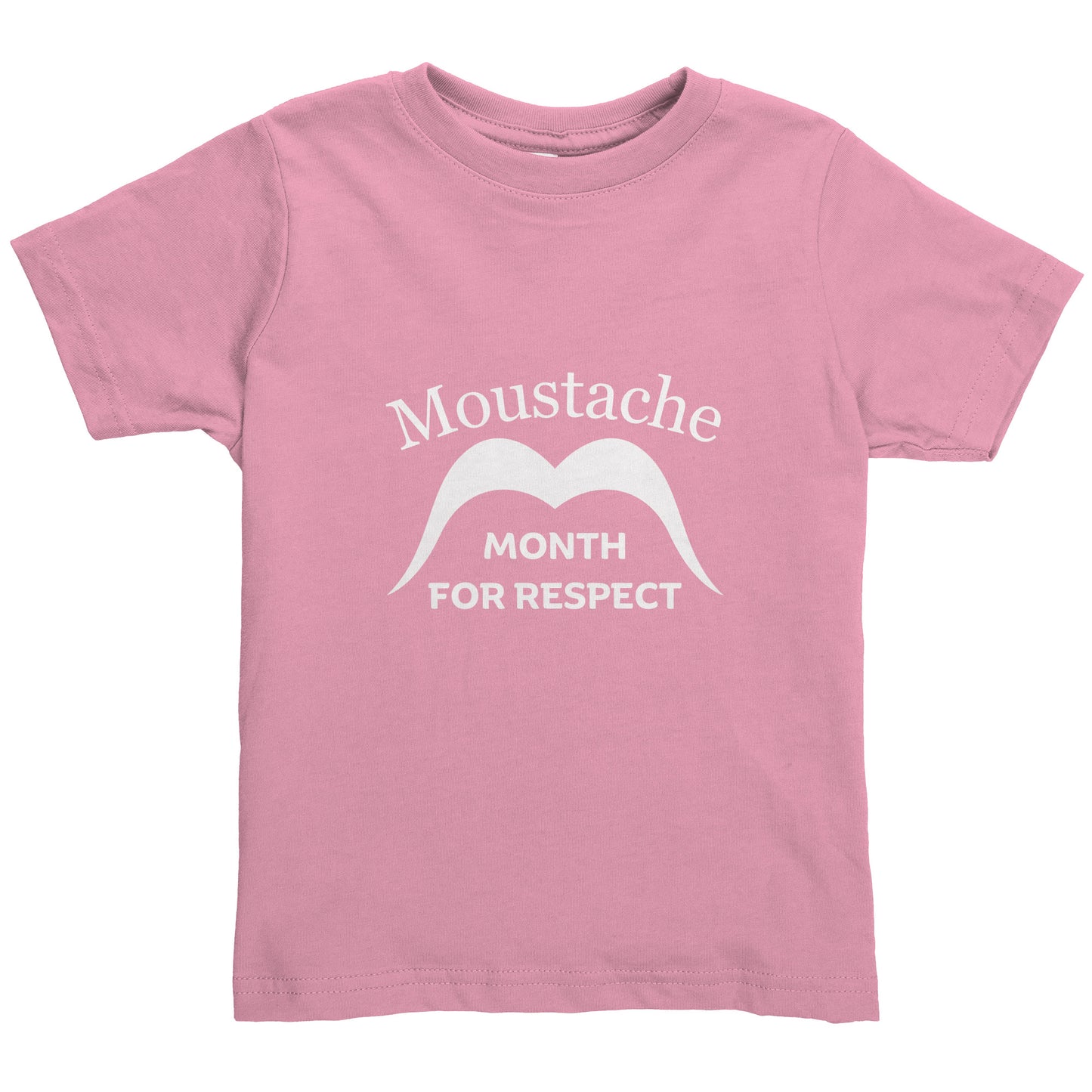 Rabbit Skins Toddler Shirt Front Movember Month Of Respect