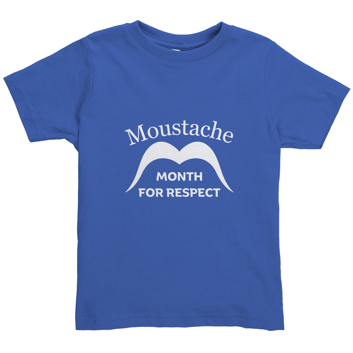 Rabbit Skins Toddler Shirt Front Movember Month Of Respect