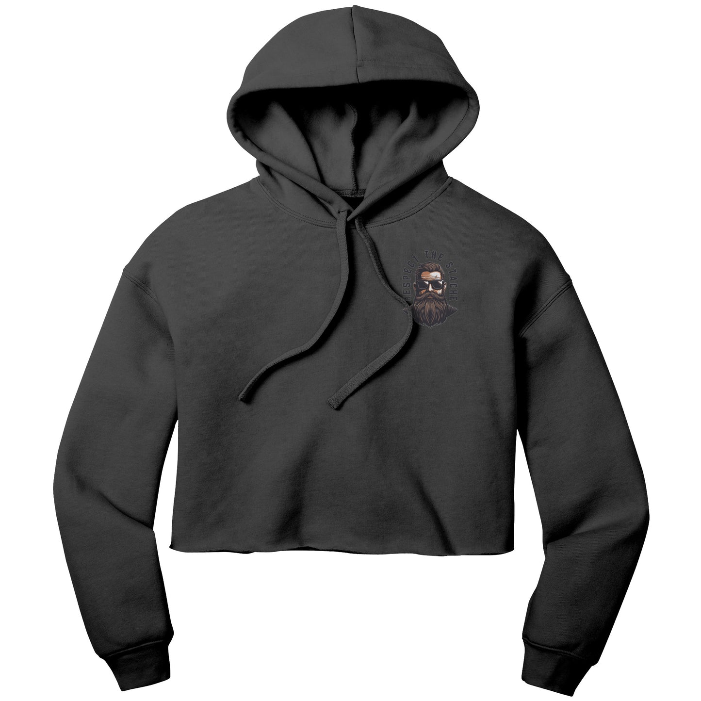 Respect The Stache Fleece Hoodie