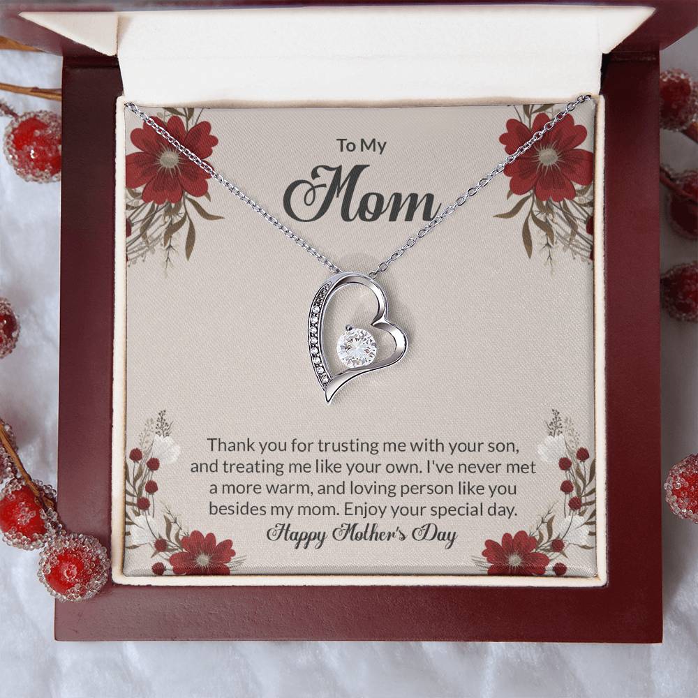 Happy Mother's Day Forever Love Necklace
