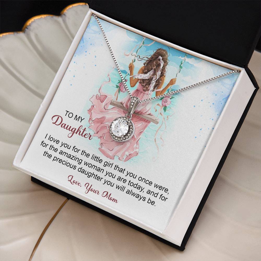 To My Daughter Eternal Hope Necklace