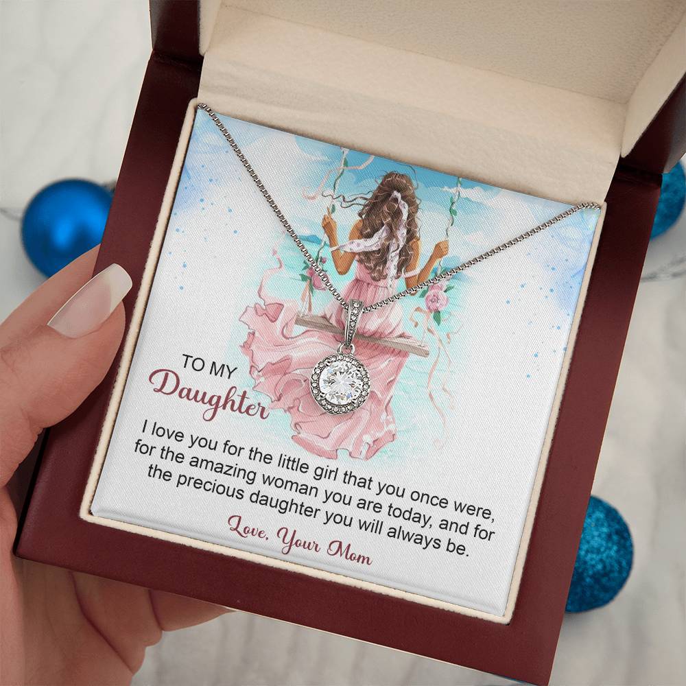 To My Daughter Eternal Hope Necklace