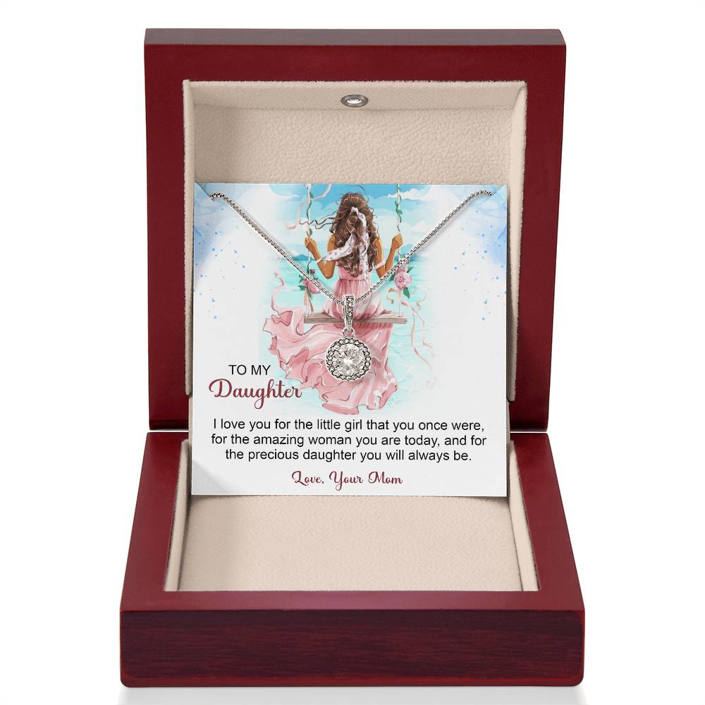 To My Daughter Eternal Hope Necklace
