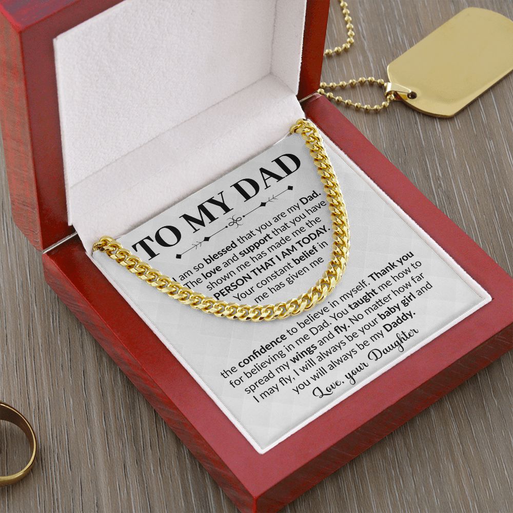 To My Dad I am Blessed That You Are My Dad Love Your Daughter
