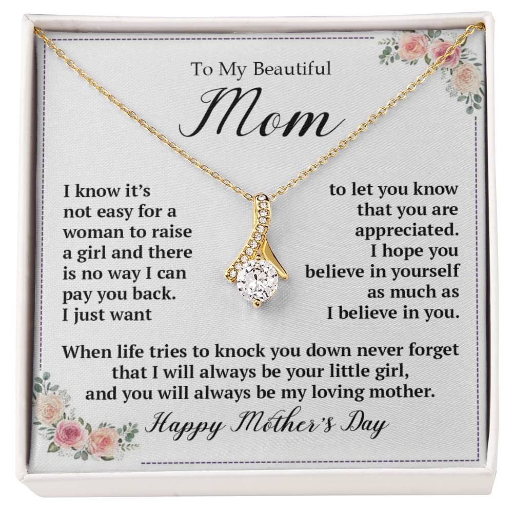 Alluring Beauty Necklace (Yellow & White Gold Variants)