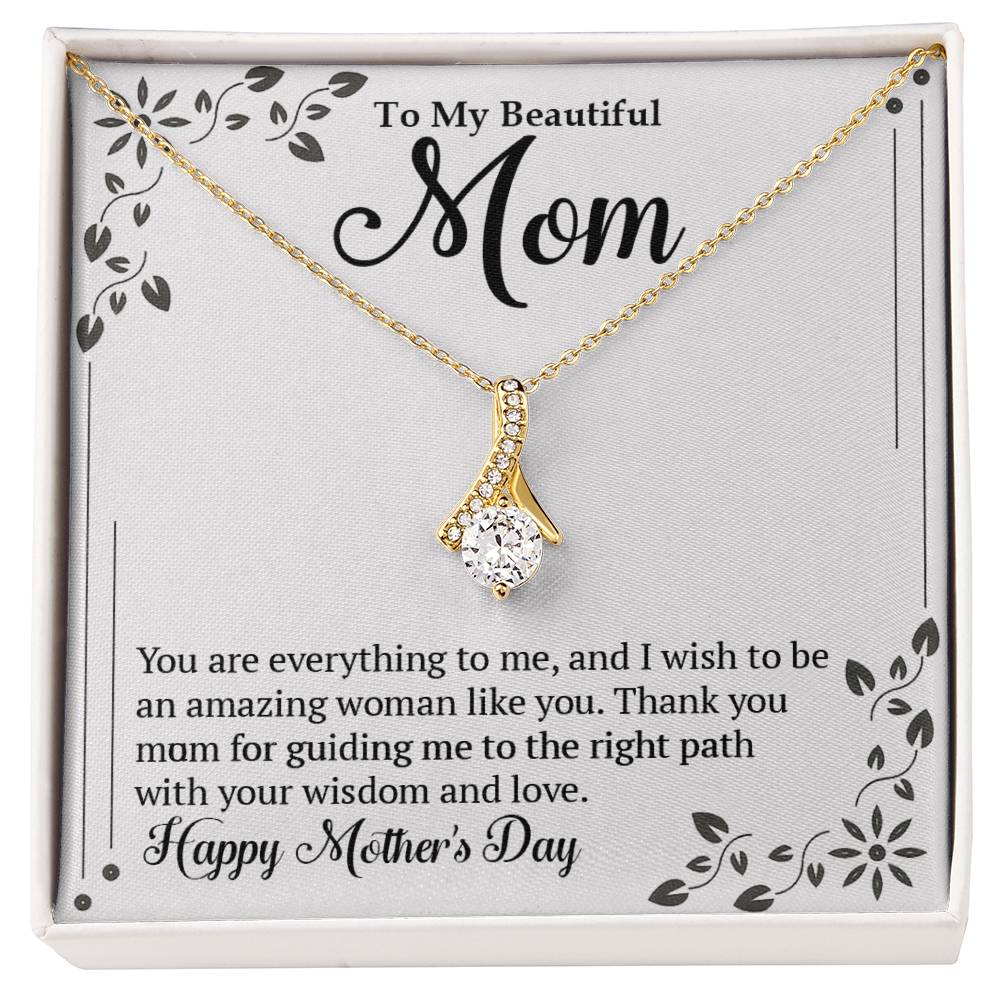 Alluring Beauty Necklace (Yellow & White Gold Variants)