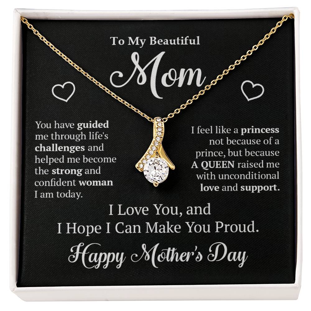 Alluring Beauty Necklace (Yellow & White Gold Variants)