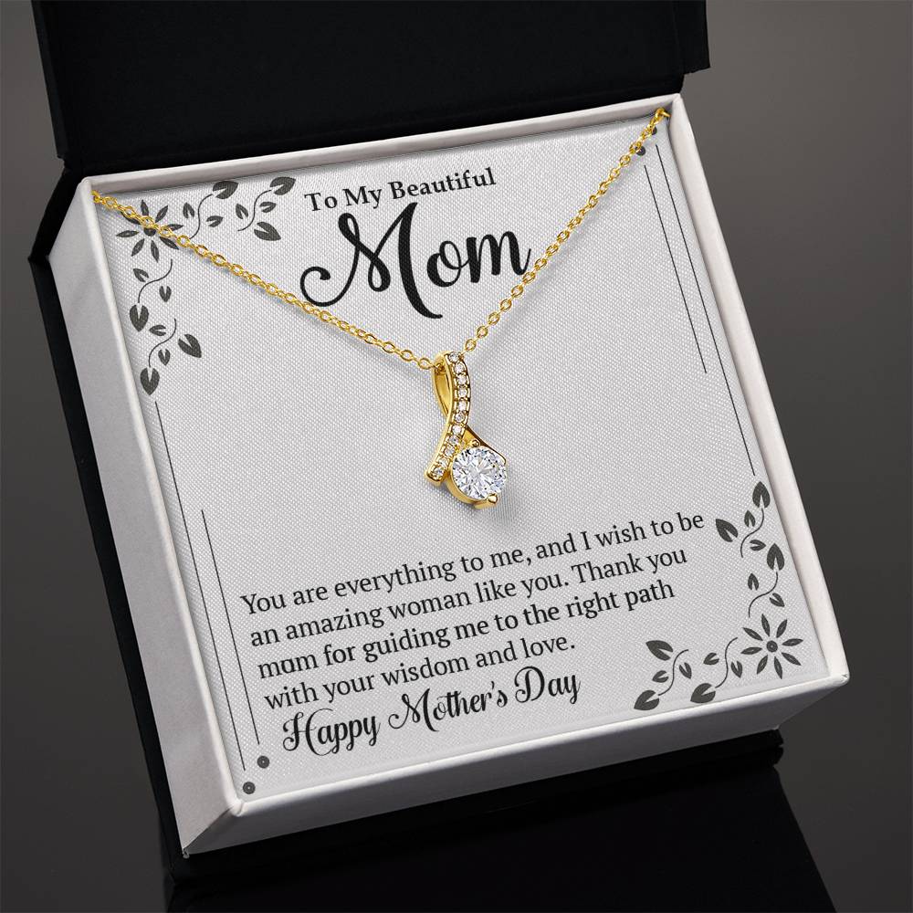 Alluring Beauty Necklace (Yellow & White Gold Variants)