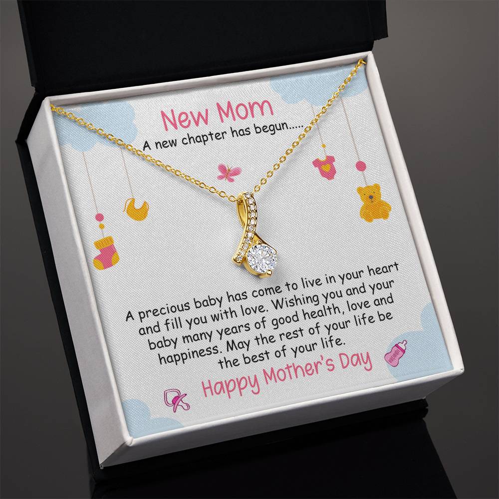 Alluring Beauty Necklace (Yellow & White Gold Variants)