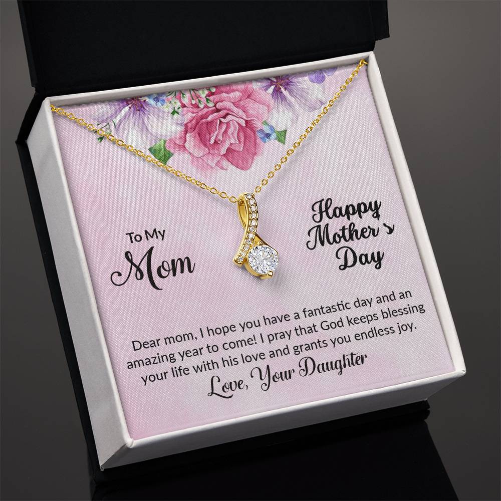 Alluring Beauty Necklace (Yellow & White Gold Variants)