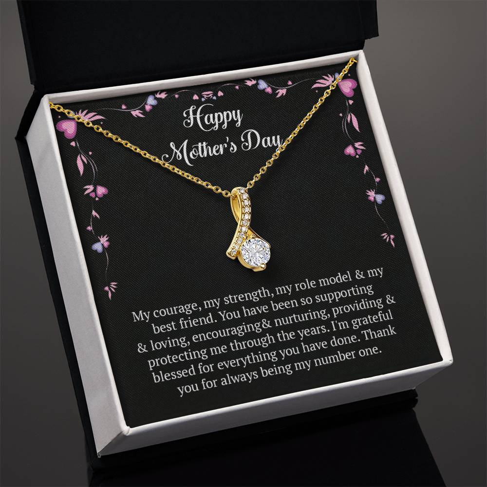 Alluring Beauty Necklace (Yellow & White Gold Variants)