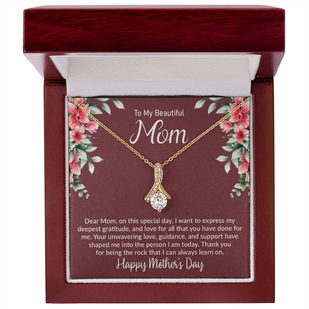 Alluring Beauty Necklace (Yellow & White Gold Variants)