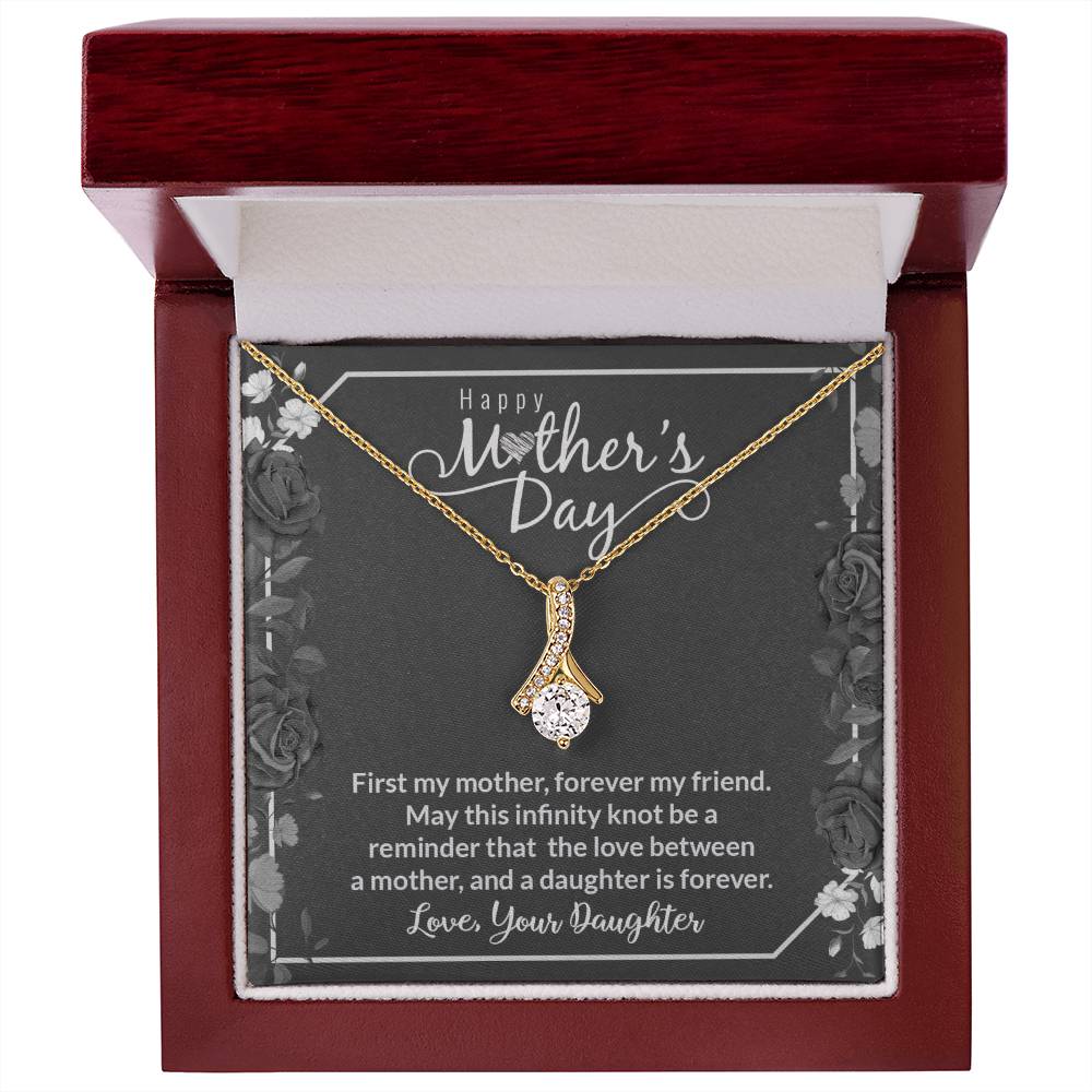 Alluring Beauty Necklace (Yellow & White Gold Variants)