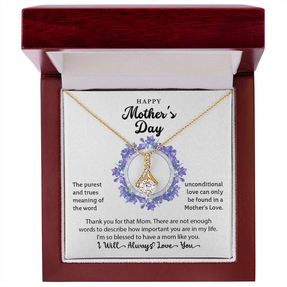 Alluring Beauty Necklace (Yellow & White Gold Variants)