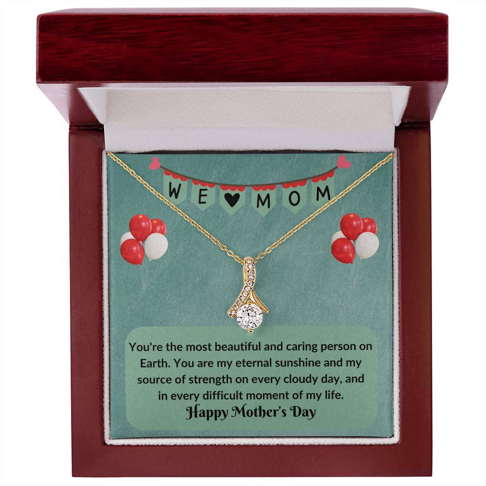 Alluring Beauty Necklace (Yellow & White Gold Variants)