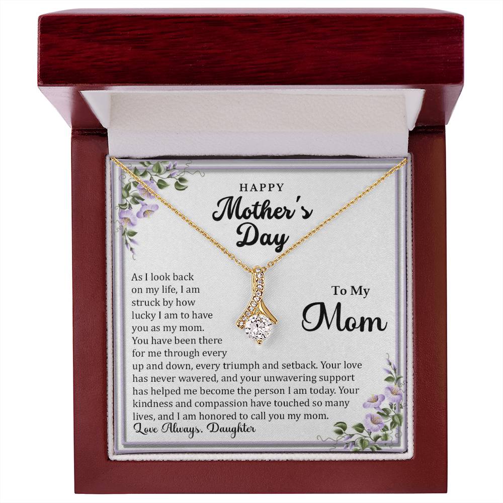Alluring Beauty Necklace (Yellow & White Gold Variants)