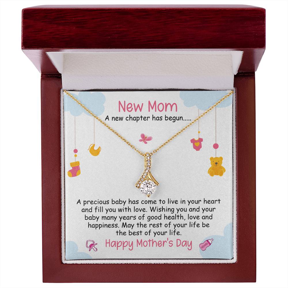 Alluring Beauty Necklace (Yellow & White Gold Variants)