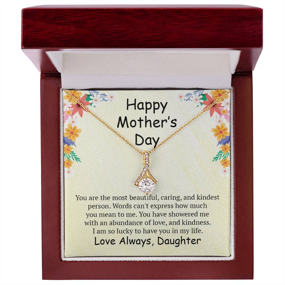 Alluring Beauty Necklace (Yellow & White Gold Variants)