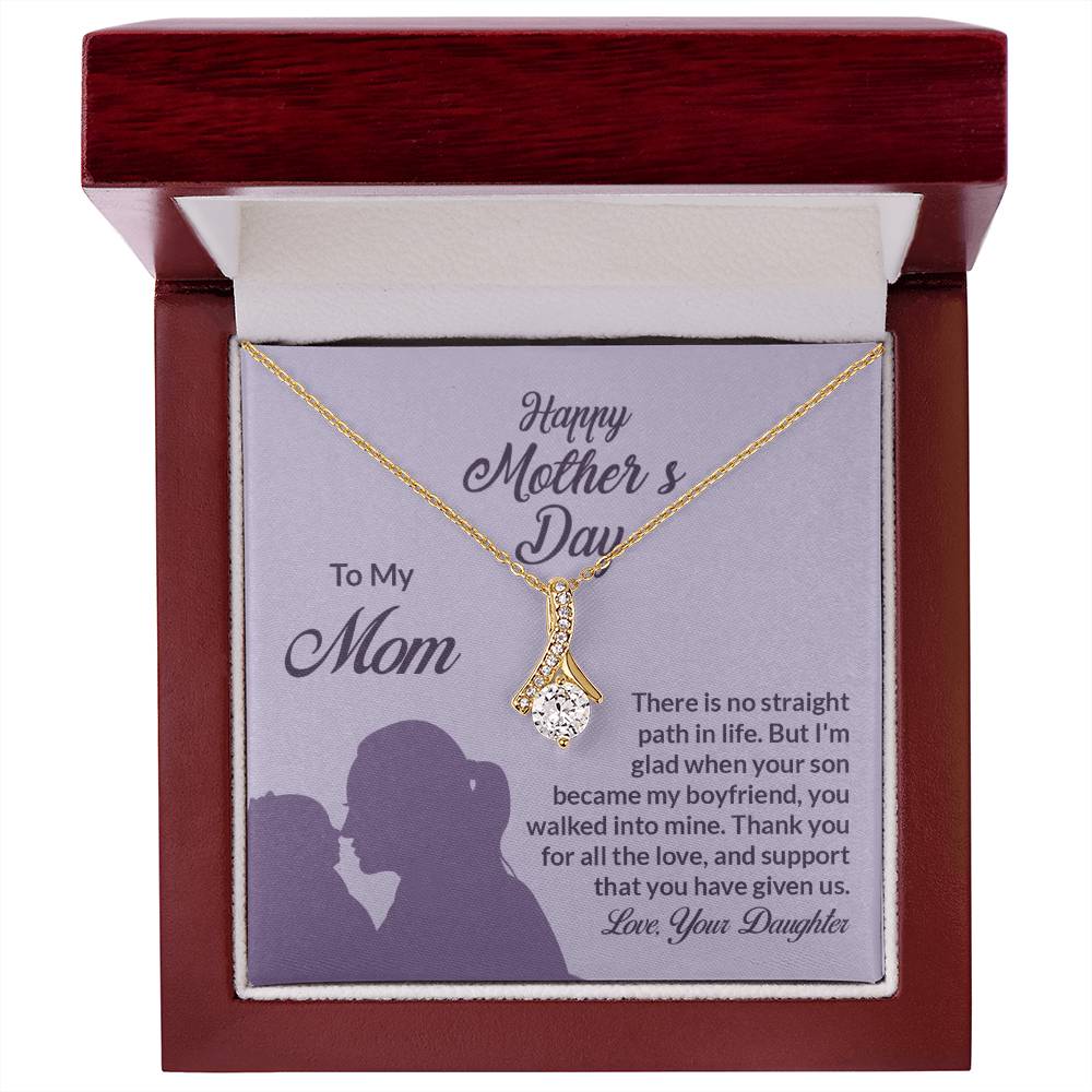 Alluring Beauty Necklace (Yellow & White Gold Variants)